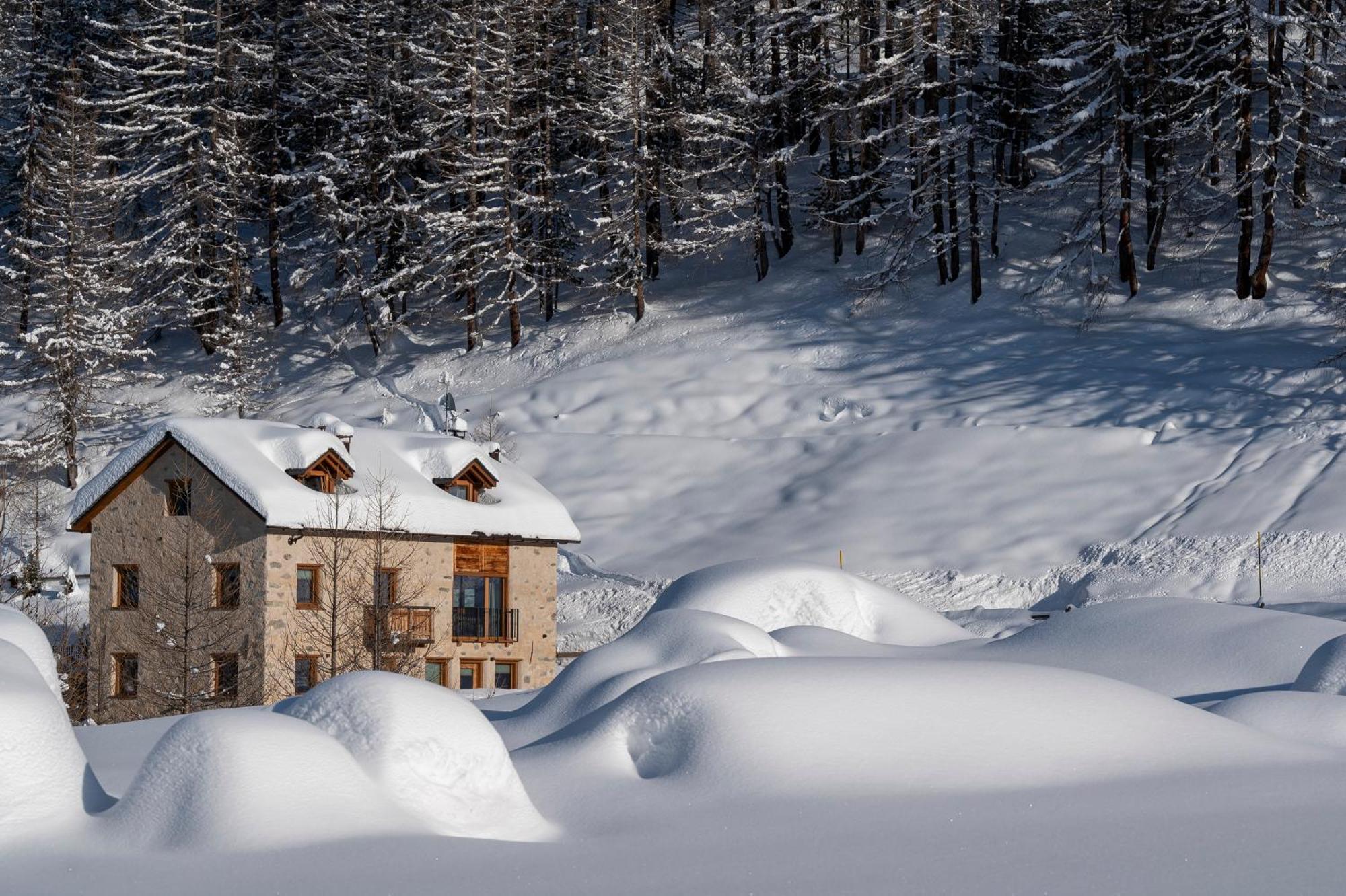 Chalet Aria Pura Livigno Buitenkant foto