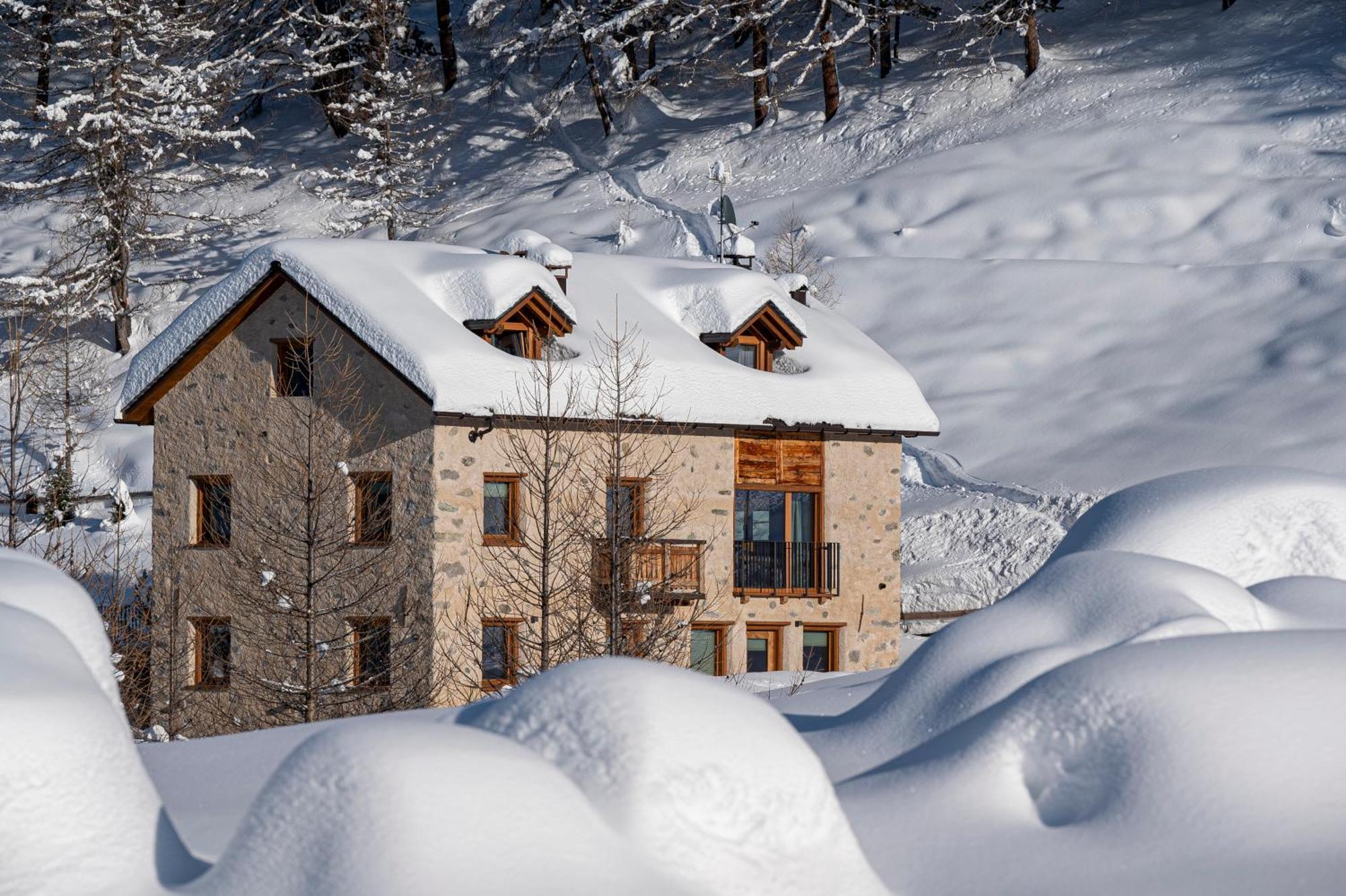 Chalet Aria Pura Livigno Buitenkant foto