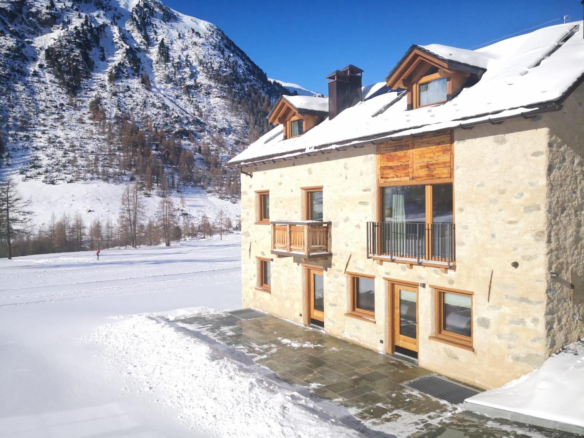 Chalet Aria Pura Livigno Buitenkant foto